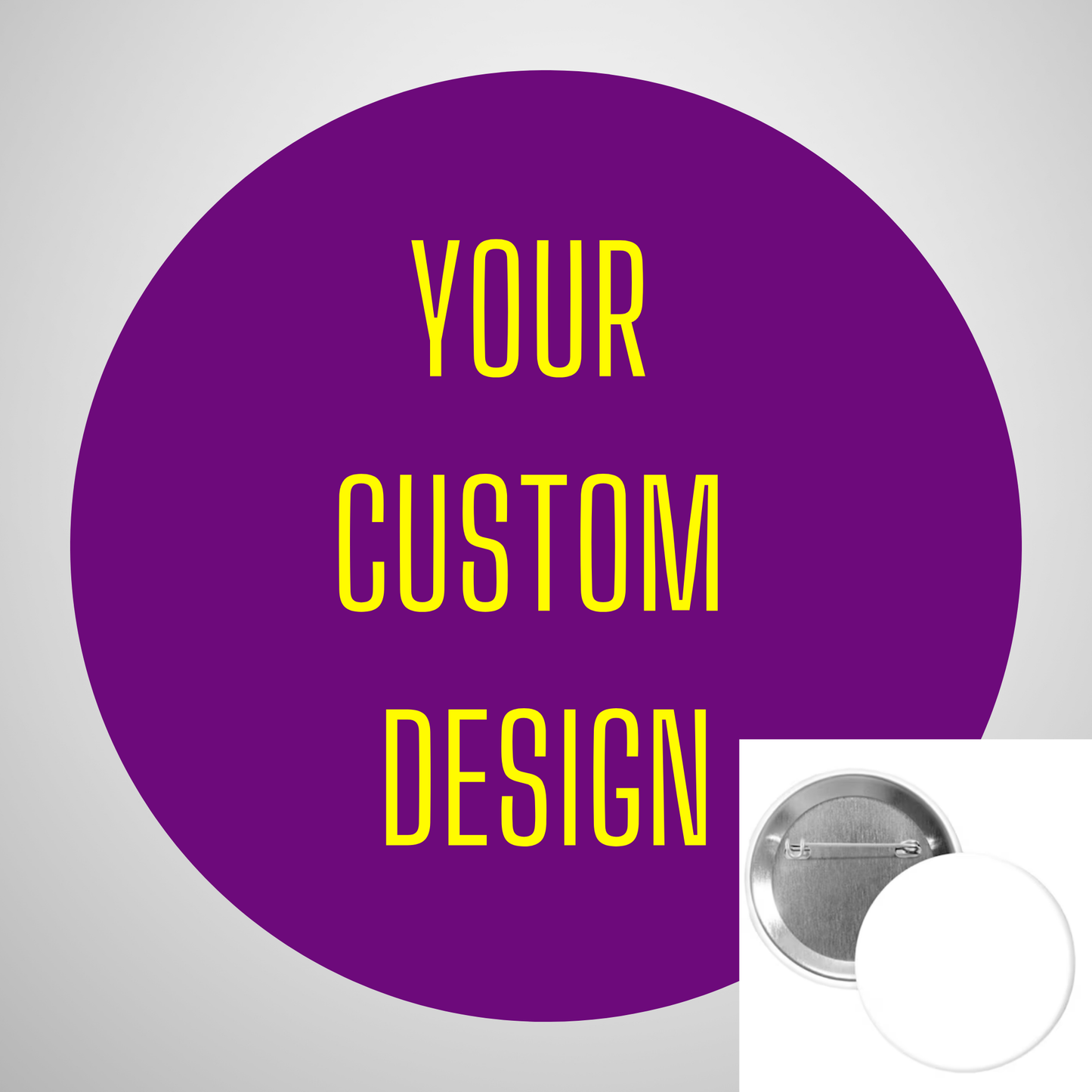 Custom Metal Buttons