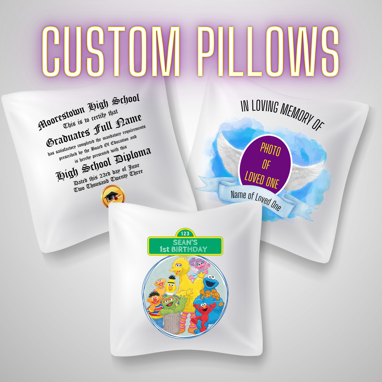 Custom Throw Pillows