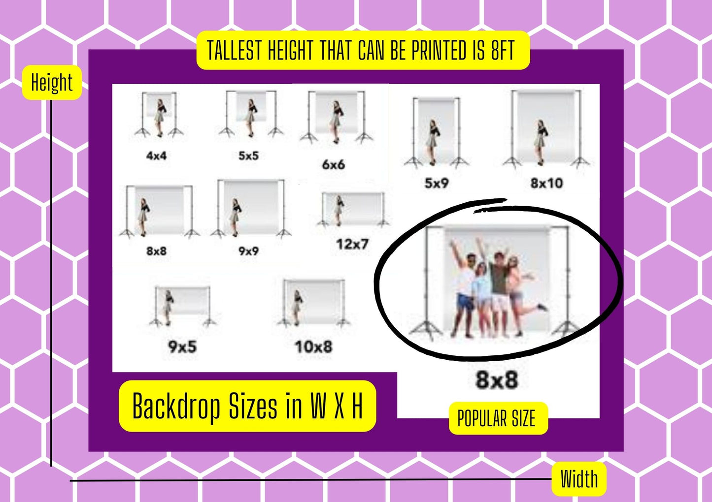 Custom Vinyl Backdrops