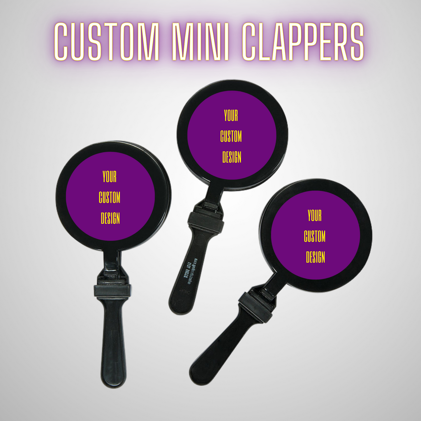 Custom Mini Clappers