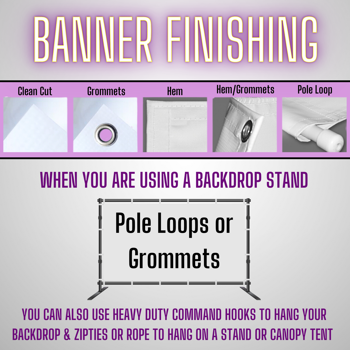 Custom Vinyl Backdrops