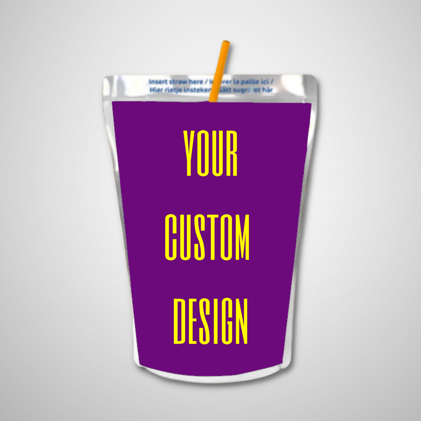 Custom Juice Pouches