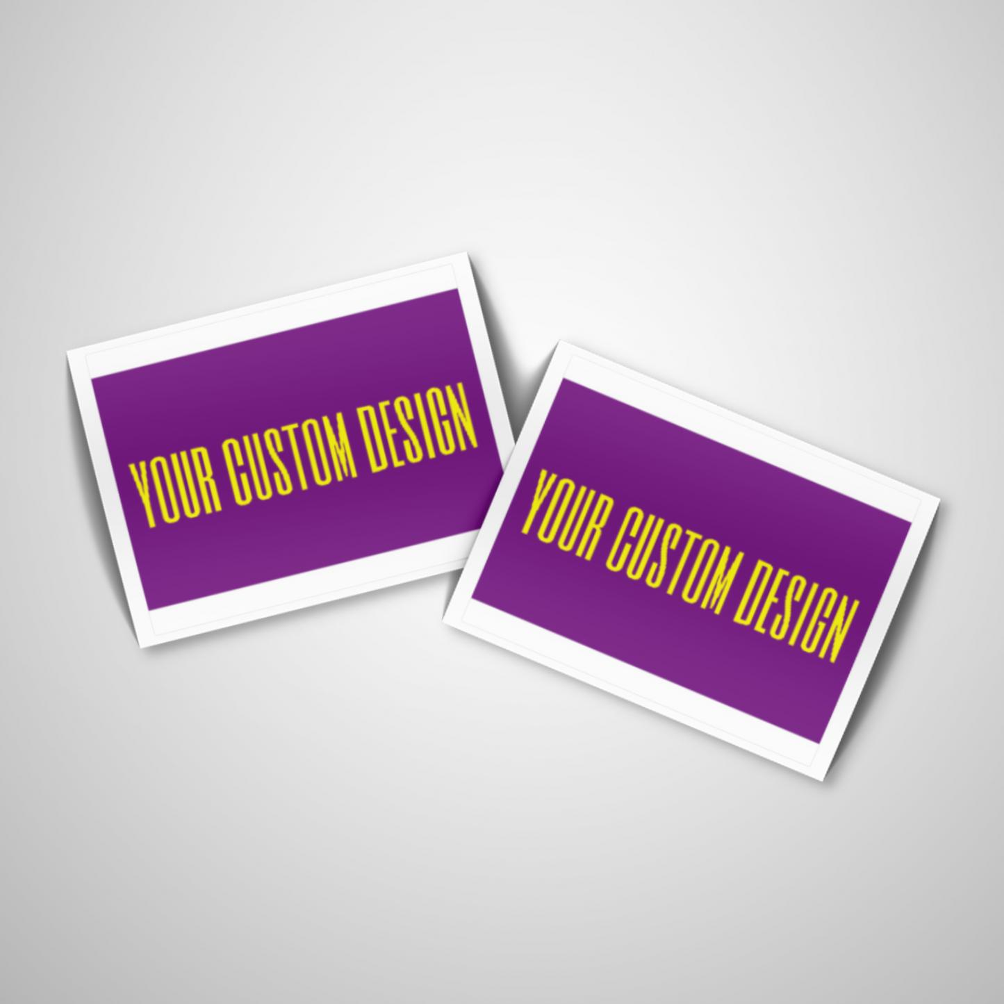 Rounded Rectangle Sticker/Label Roll