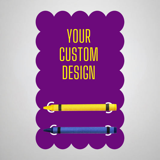 Custom Mini Crayon Sheet