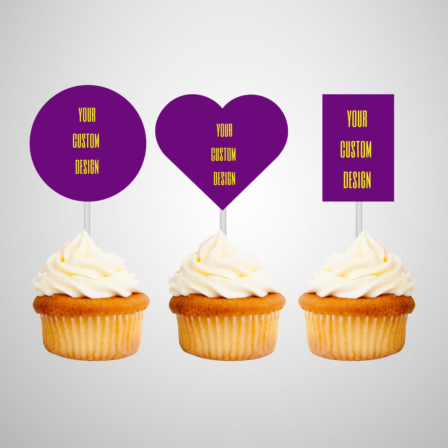 Custom Cupcake Toppers