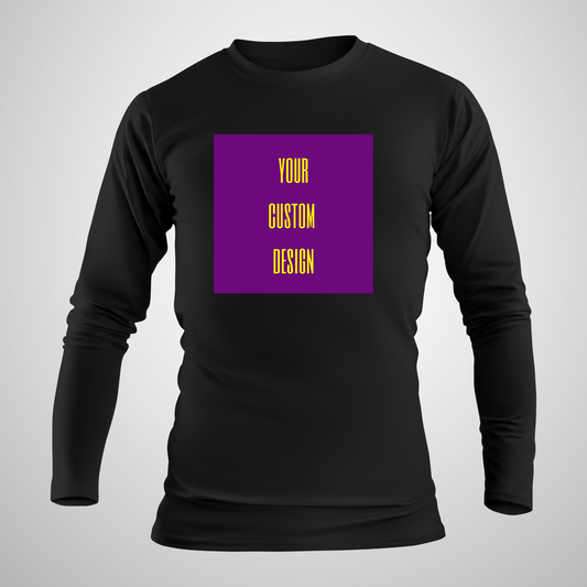 Custom Adult T Shirts- LS