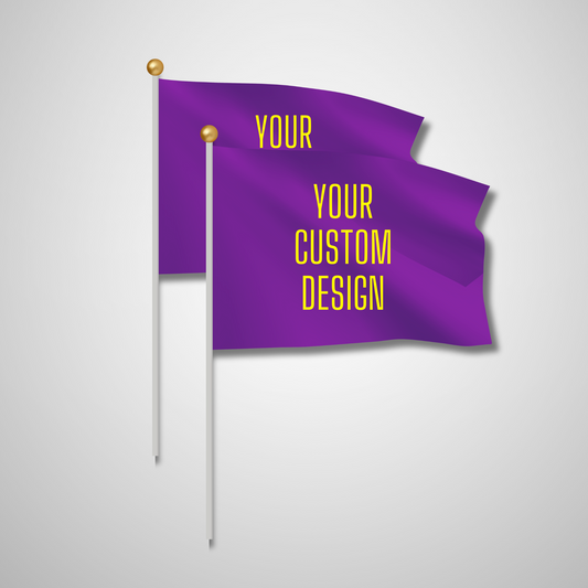 Custom Hand Flags