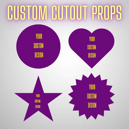 Custom Cardstock Cutouts