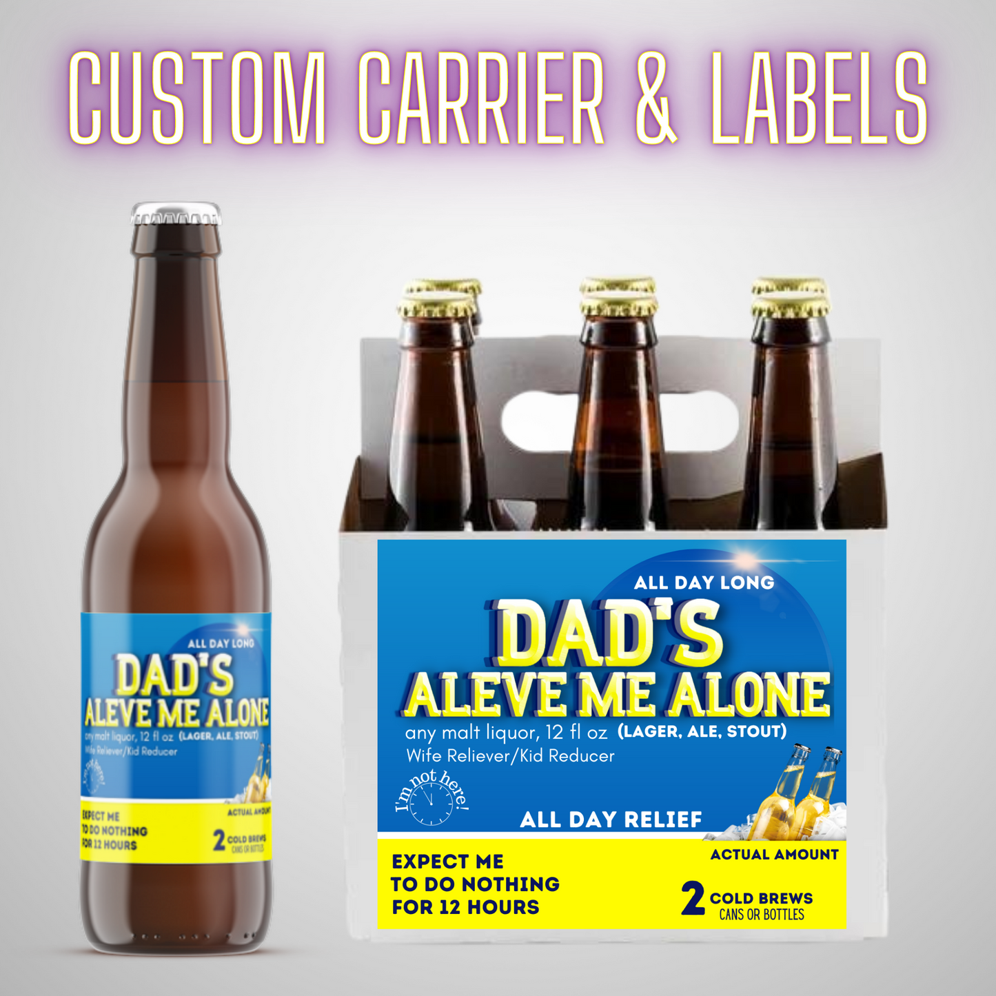 Custom Beer Carrier & Labels